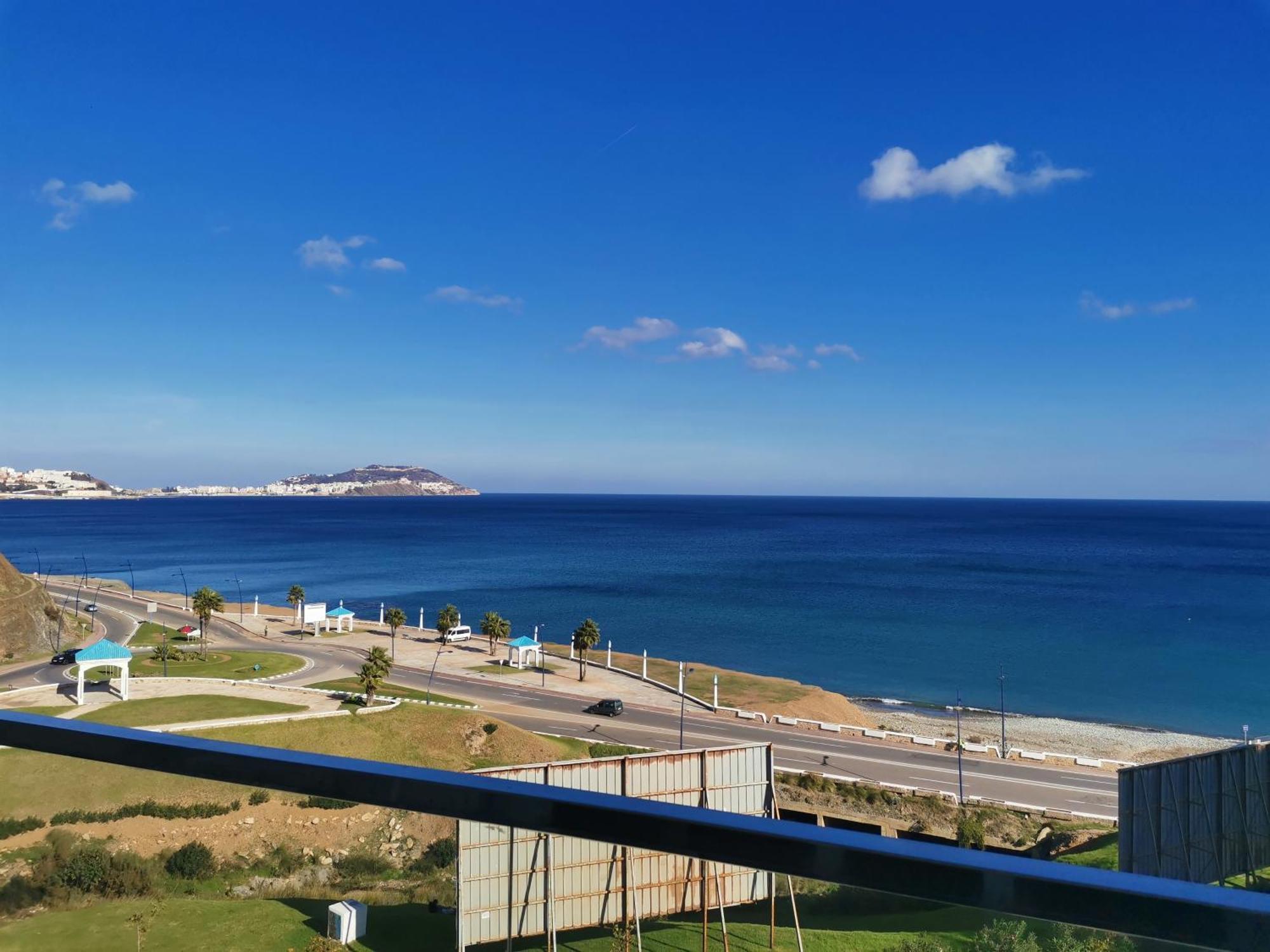 Appartf3 Vue Panoramique Sur Mer Residence Vista Del Mar Fnideq Ngoại thất bức ảnh