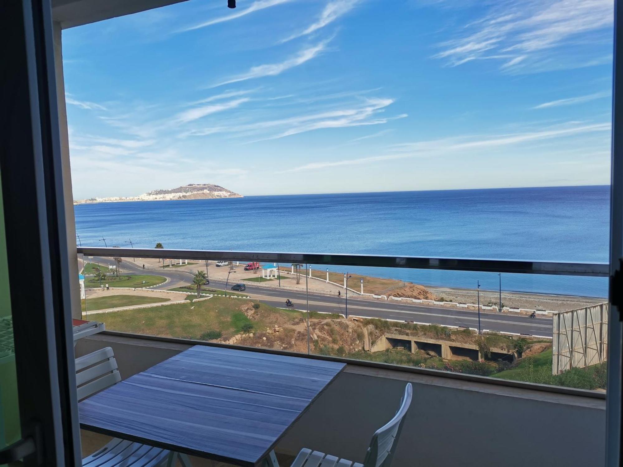 Appartf3 Vue Panoramique Sur Mer Residence Vista Del Mar Fnideq Ngoại thất bức ảnh