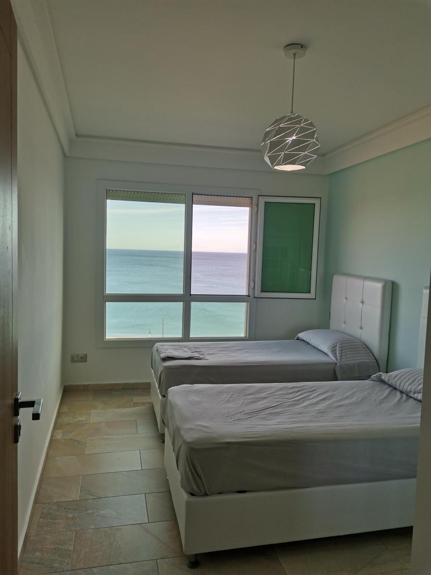 Appartf3 Vue Panoramique Sur Mer Residence Vista Del Mar Fnideq Ngoại thất bức ảnh